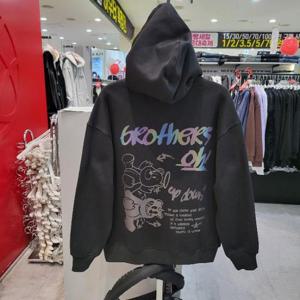 에어워크주니어 sh06 특양면 기모 등판나염 후드티셔츠 R258B1124A