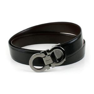 페라가모 더블 간치니 양면 벨트 679535 644557