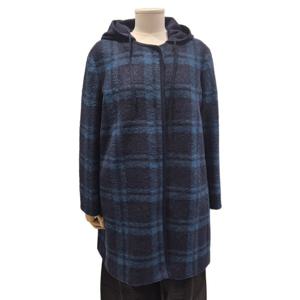 [안지크]윈터 체크후드 코트 AJ4HC1120