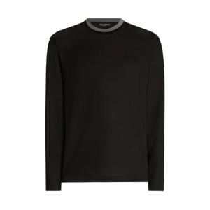 25 FW 돌체앤가바나 콘트라스트 트리밍 긴소매 셔츠 G8SW5THU7VE TP444930483