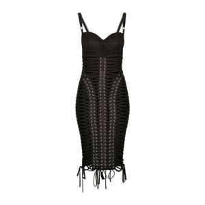 25 FW 돌체앤가바나 킴 돌체앤가바나 아일렛 디테일 미디 드레스 F6AVLTGDBD3 TP444910164