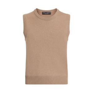 25 FW 돌체앤가바나 라운드 넥 민소매 탑 FXT61ZJDVC2 TP444954934