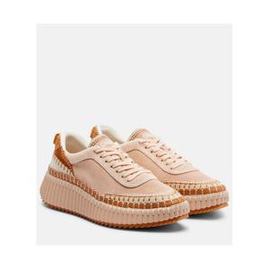 끌로에 Nama 스웨이드 플랫폼 스니커즈 P01133663