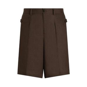 25 FW 돌체앤가바나 리넨 혼방 버뮤다 쇼츠 GP134TFU4LG TP445153199