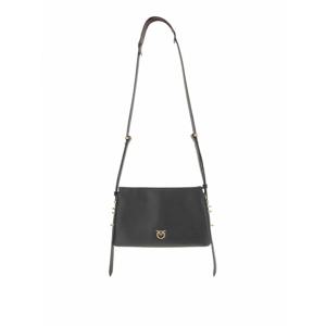 [PINKO] 라프리마 여성 토트 백 카프스킨 숄더 위드 로고 1058830Q0Z99Q 블랙 /8