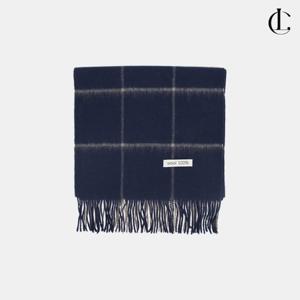 엘케이트 여성 울 그리드 체크 베이직 스카프 가을 패션 롱 겨울 머플러 LDRM027