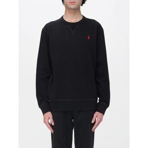 폴로 랄프로렌 포니 로고 자수 맨투맨 710766772 001 Black