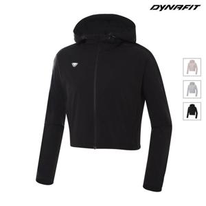 [다이나핏] (택가 179,000원) 블랙 여성 BREAKER (브레이커) 크롭 자켓 YWU23138Z1