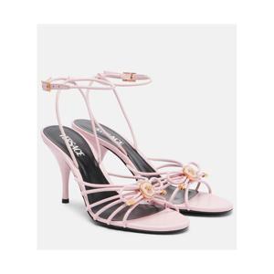 베르사체 La Medusa 85 레더 샌들 P01131081