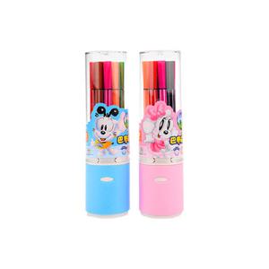 [블루마토] 강아지 원통 사인펜(컬러펜)12색[988-12](랜덤)