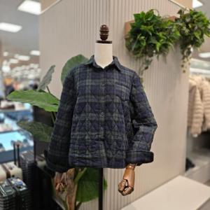 스테파니 HC05 체크크롭자켓 A25JK5440