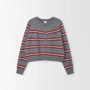 [플레이블]스트라이프 라운드 니트_PD5WP666