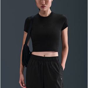 나이키 W 스포츠웨어 칠 니트 크롭 티셔츠 DD4 IH3907 010