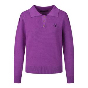 [코인코즈]코인코즈 반오픈 카라 니트_DK4AP657