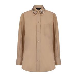 파비아나필리피 버튼다운 칼라 체스트 포켓 코튼 셔츠 CAD215F4