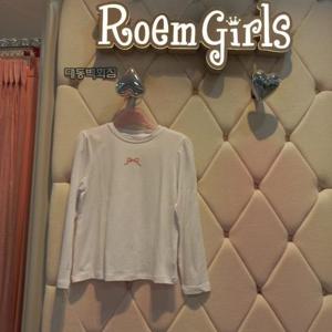 로엠걸즈 DP01 보들보들 셔링 기본  티셔츠 RGLA2611P