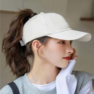 여성 데일리 스타일 패션모자 DYJ 포니테일 오픈 볼캡
