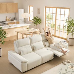 세인트블랑 아르모니 갤럭시 패브릭 전동 리클라이너 모듈형 4인 스윙 소파 sk