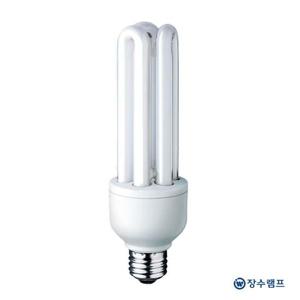 장수램프 삼파장 전구형 형광램프 EL 30W 주광색 욕실전구 화장실전구 현광등전구 형광등30W주백색 전구주광등