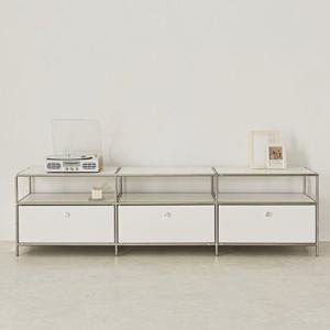 M7164 모듈 오픈 서랍 거실장 1800 2colors