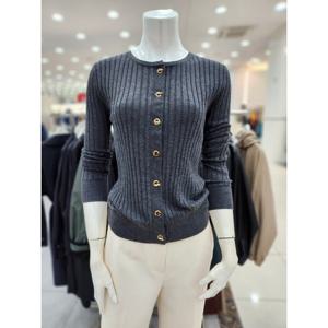 [더아이잗]봄.가을용 골지 라운드넥 가디건 IP9CD7211340_DJ