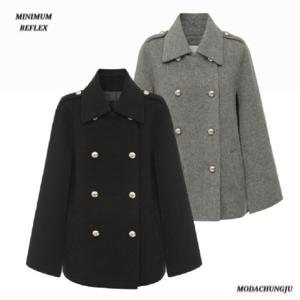 [미니멈]MD 울 알파카 블렌딩 하프코트 MD MMYDAHH0100_CJ