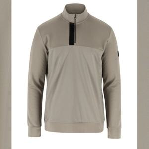 [엘르골프]앞판 우븐 반집업티셔츠6J55451다크카키 02_CC