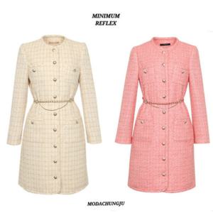 [미니멈]MD 트위드 미디 원피스  MD MWDAWO9250 M_CJ