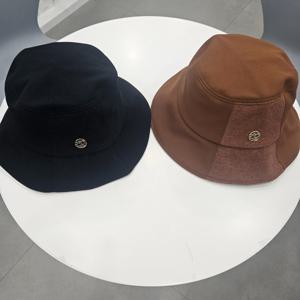 [엘르골프]여성 간절기  배색 포인트 장식 햇6K67403