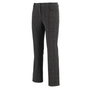 [엘르골프]여성 빅체크 부츠핏 바지 6K61608-190 그레이