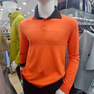 [엘르골프]남성 간절기 캐주얼 폴로 스웨터6L13601_DJ