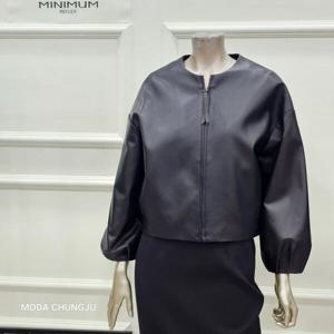 [미니멈]MD 리얼 양가죽 루즈 핏 크롭 자켓 MD MMZAKLJ2950_CJ