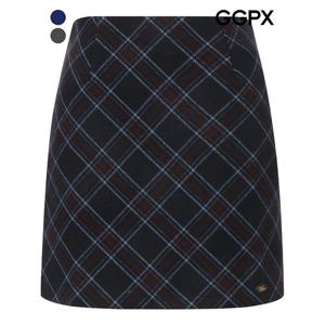 [GGPX]체크 미니 윈터 큐롯 스커트 (GPBSK002B)