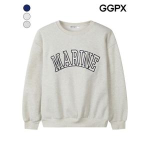 [GGPX]기모 빅 자수 캐주얼 맨투맨 티셔츠 (GPB_TS010F)