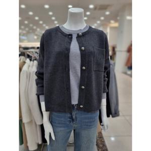 [더아이잗]도톰 자켓형 니트 가디건 IPACD8411340