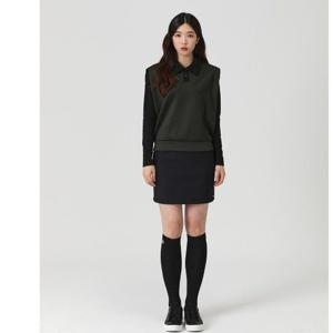 [엘르골프]여성 본딩 H라인 큐롯 6K81851 카키,블랙,베이지