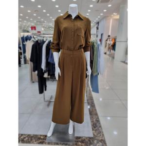 [더아이잗]봄.가을용 블라우스 와이드팬츠 셋업 IP8BL3011SL3011