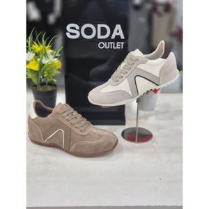 [소다][소다] 여성 데일리 쿠션 속굽 스니커즈 FRF506_DG