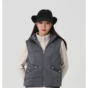 [엘르골프]여성  후드 다운베스트6K81451