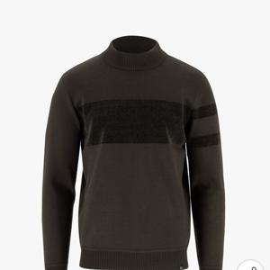 [엘르골프]남성 (융본딩)가슴 보더 목크넥 스웨터6K73401