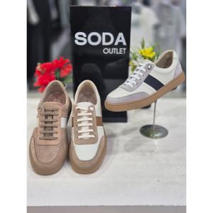 [소다][소다]남성 데일리 경량 밴딩끈 스니커즈  FMM512_DG