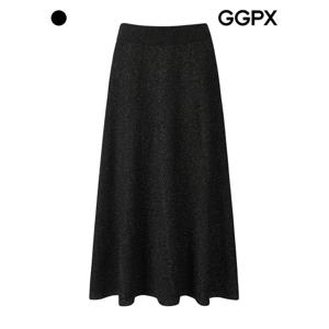 [GGPX]샤이닝 플레어 니트 스커트 (GPBSK014F)