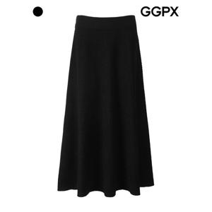 [GGPX]데일리룩 러플 니트 스커트 (GPBSK013F)