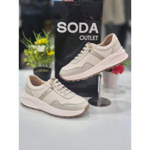 [소다][소다] 여성 데일리 경량  밴딩끈 스니커즈  FLF504_DG
