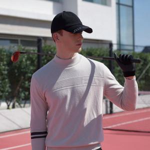 [엘르골프]남성  울 혼방 목크넥 스웨터6K73451