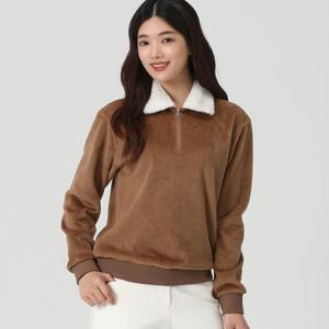 [엘르골프]여성 방풍 반집업 티셔츠6K85402