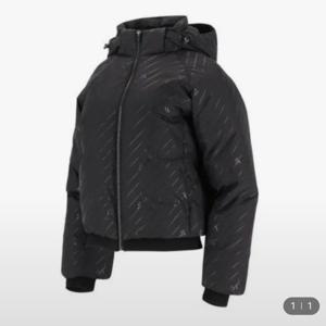 [엘르골프]여성 로고 패턴 다운점퍼6K82091