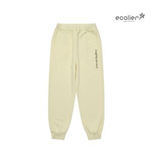 [에꼴리에]여자 겨울이월 노기모 셋업 와이드 조거바지(23D0785)