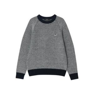 캉골긴팔티 CQK KRFW-KN19120NV 우먼스 스트라이프 풀오버 1912 네이비