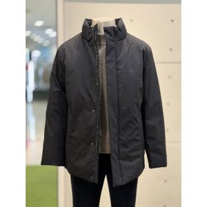 [바쏘옴므]WSZ4-UA51 블랙 구스다운 차이나 하프코트 패딩점퍼